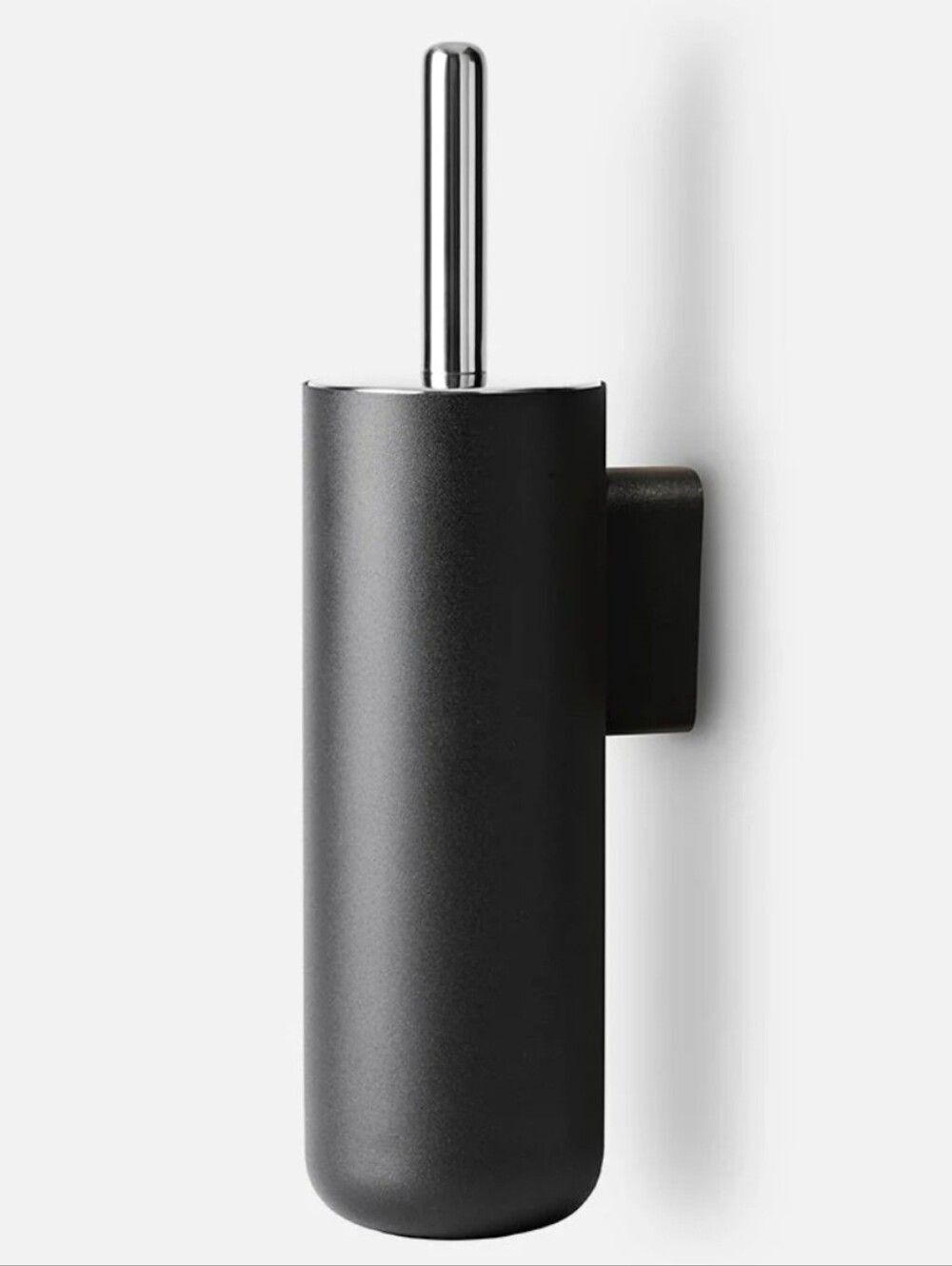 New Audo Copenhagen Black Wall-Mounted Toilet Brush